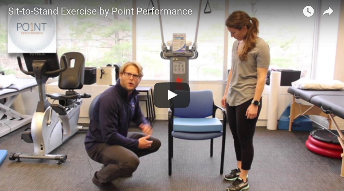 Video SittoStand Exercise for Seniors Point Performance