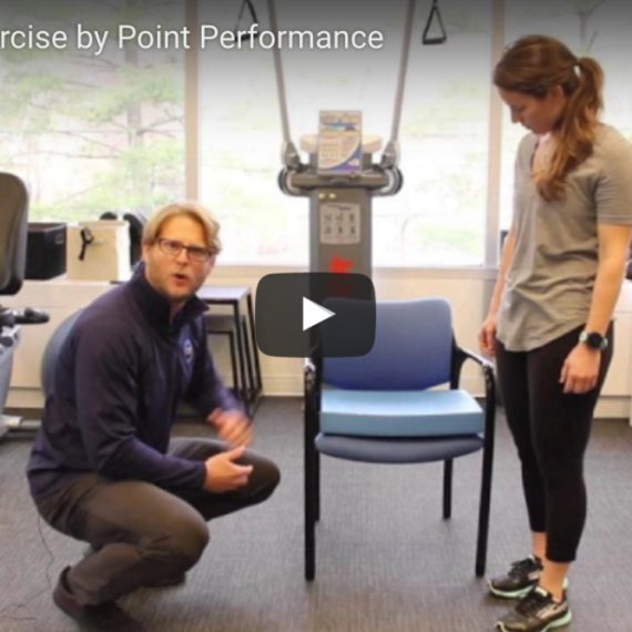 Sit to stand exercise for seniors