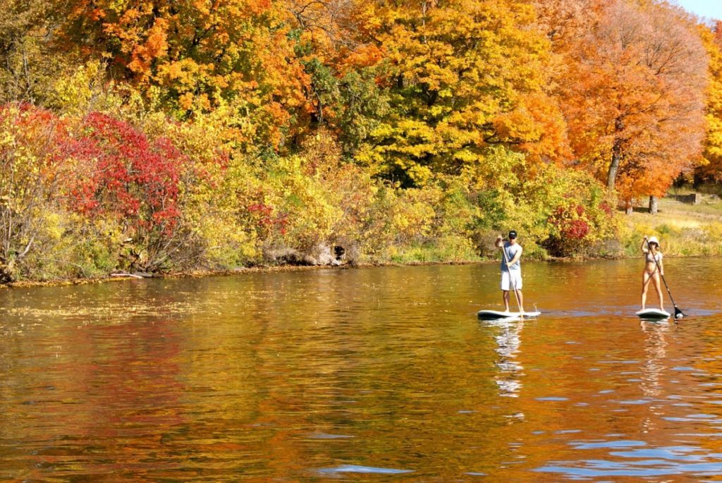 stand-up paddleboarding