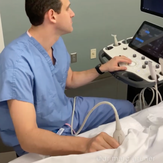 hip arthritis ultrasound
